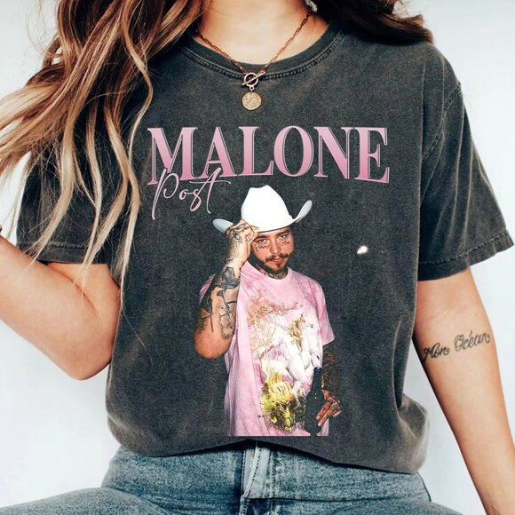 90s Music Graphic T-Shirt | Posty x Jelly Roll Concert 2025 Tee - Picture 1 of 1
